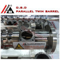 38CrMoAlA Parallel Twin Screw and Barrel για πλαστική μηχανή εξωθητή (κατασκευαστές βιδωτών κυλίνδρων)